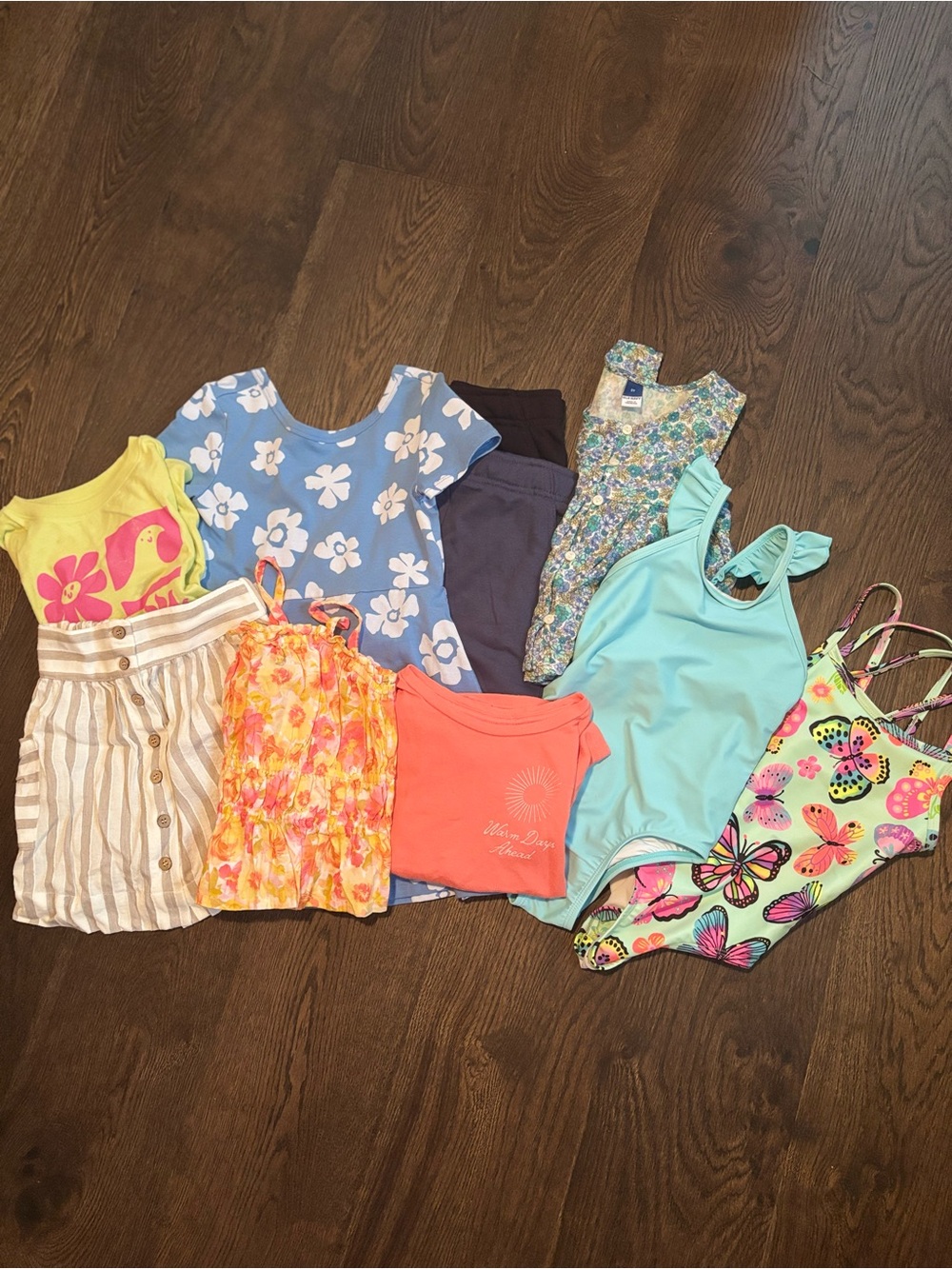 Mixed Brands Toddler Girls 10 Piece Bundle Lot 4-5T XS Old Navy Gap & More!
